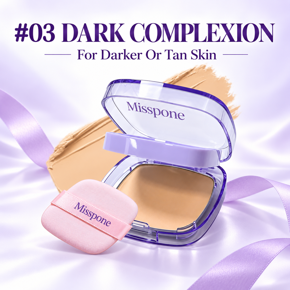 Full Coverage Cream Foundation Compact – Waterproof Long-Wear Flawless Finish