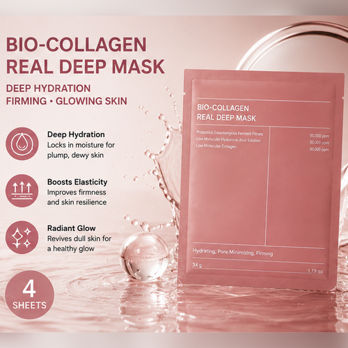 Collagen Mask, Get Glass Skin & Tighten Pores Overnight!