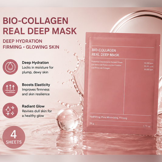 Collagen Mask, Get Glass Skin & Tighten Pores Overnight!