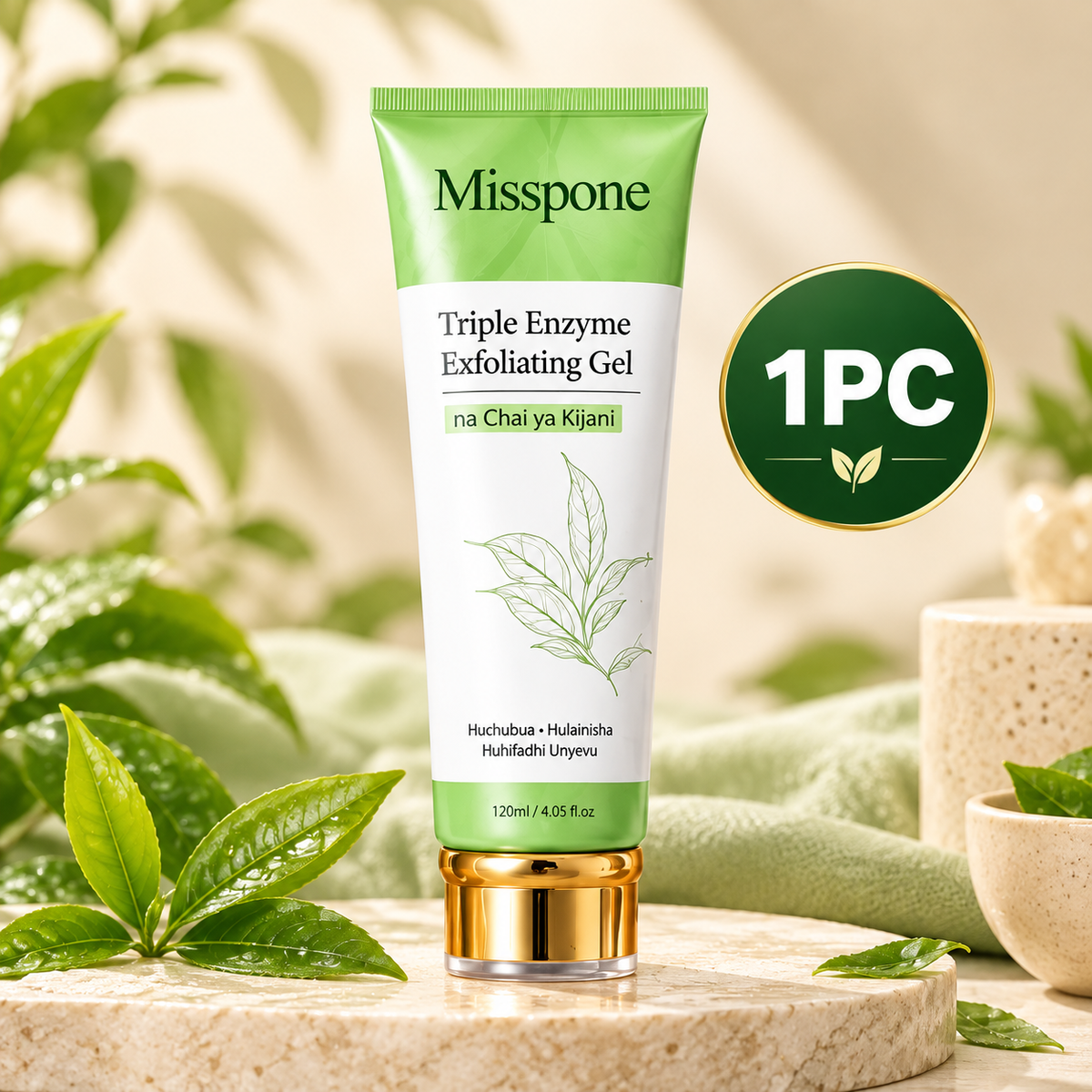 Triple Enzyme Renewal Gel – Gentle Exfoliating Treatment for Smooth, Radiant Skin