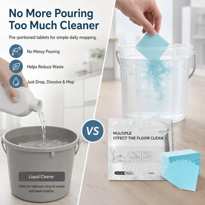 Ultra-Concentrated Floor Cleaning Sheets | Professional-Grade Multi-Surface Care