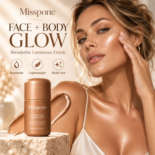 Luminous Face & Body Highlighter Milk – Radiant Glow Illuminator
