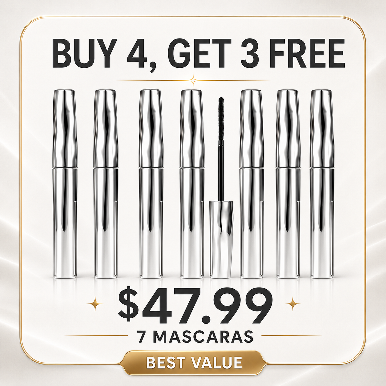 ✨ Waterproof mascara primer and tubular mascara