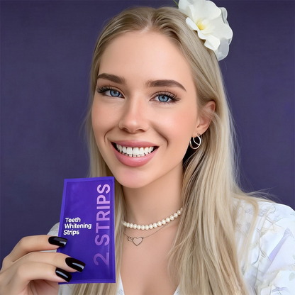 ByeYellow Purple Whitening Strips -7-Day Shocking Transformation Kit