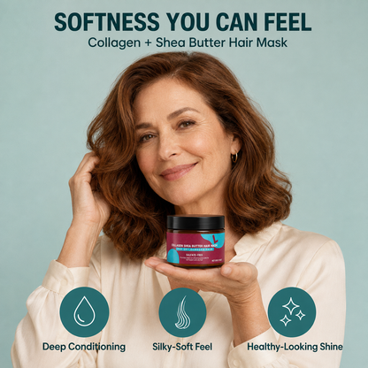 Collagen & Shea Butter Hair Mask – Deep Conditioning for Softer, Smoother Hair