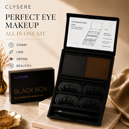 ✨ 3-in-1 Eye Makeup Stamp Kit – Create Perfect Eyeliner, Lash Looks & Beauty Marks in Seconds 💕