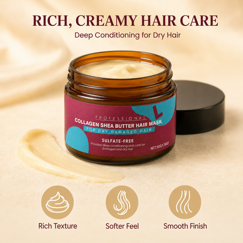 Collagen & Shea Butter Hair Mask – Deep Conditioning for Softer, Smoother Hair