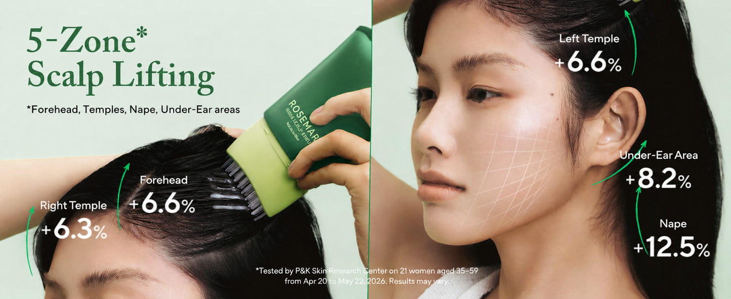 Rosemary Scalp Lifting Serum Lift Your Roots. Refresh Your Scalp. Restore Fuller-Looking Hair.