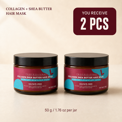 Collagen & Shea Butter Hair Mask – Deep Conditioning for Softer, Smoother Hair