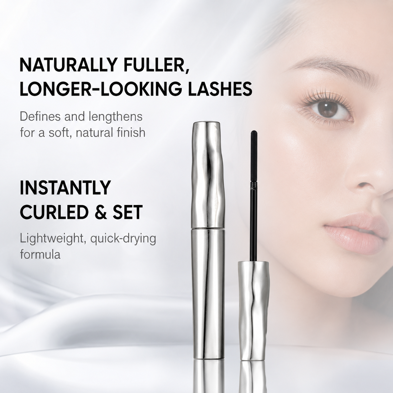 ✨ Waterproof mascara primer and tubular mascara