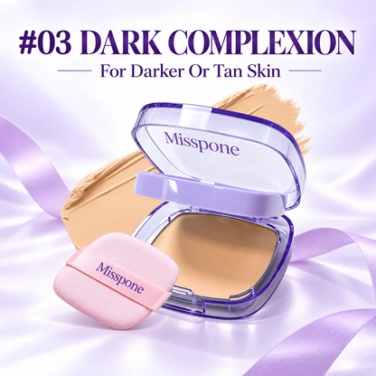 Full Coverage Cream Foundation Compact – Waterproof Long-Wear Flawless Finish