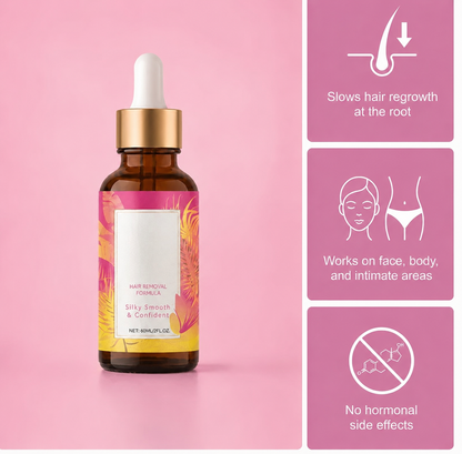 Botanical Hair Reduction Body Oil – Smoother-Looking Skin & Softer Regrowth