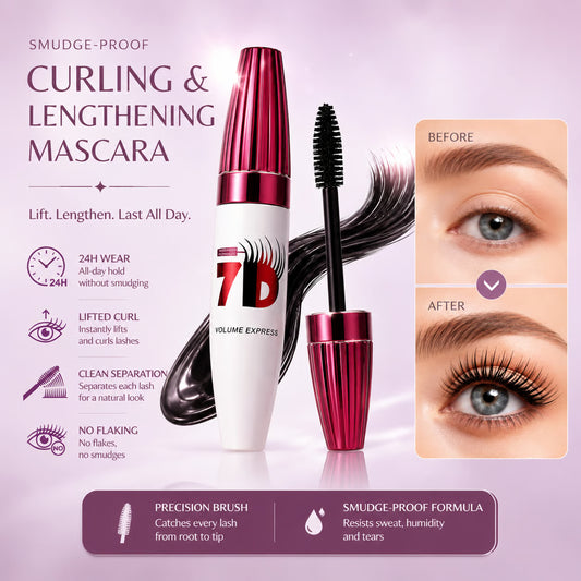 Smudge-Proof Curling & Lengthening Mascara