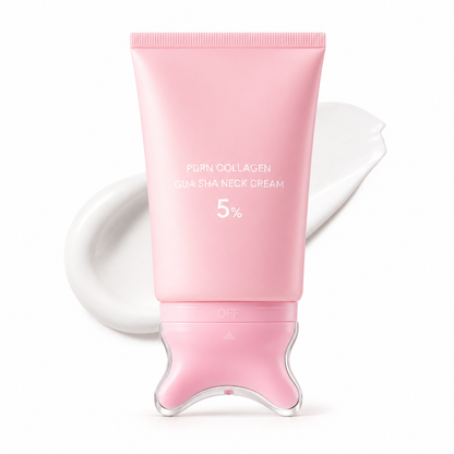 🔥PDRN Collagen Neck Firming Cream with Built-In Gua Sha Applicator🔥