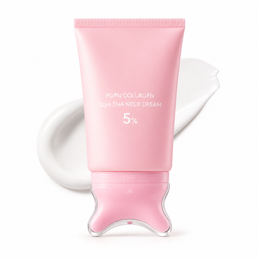 🔥PDRN Collagen Neck Firming Cream with Built-In Gua Sha Applicator🔥