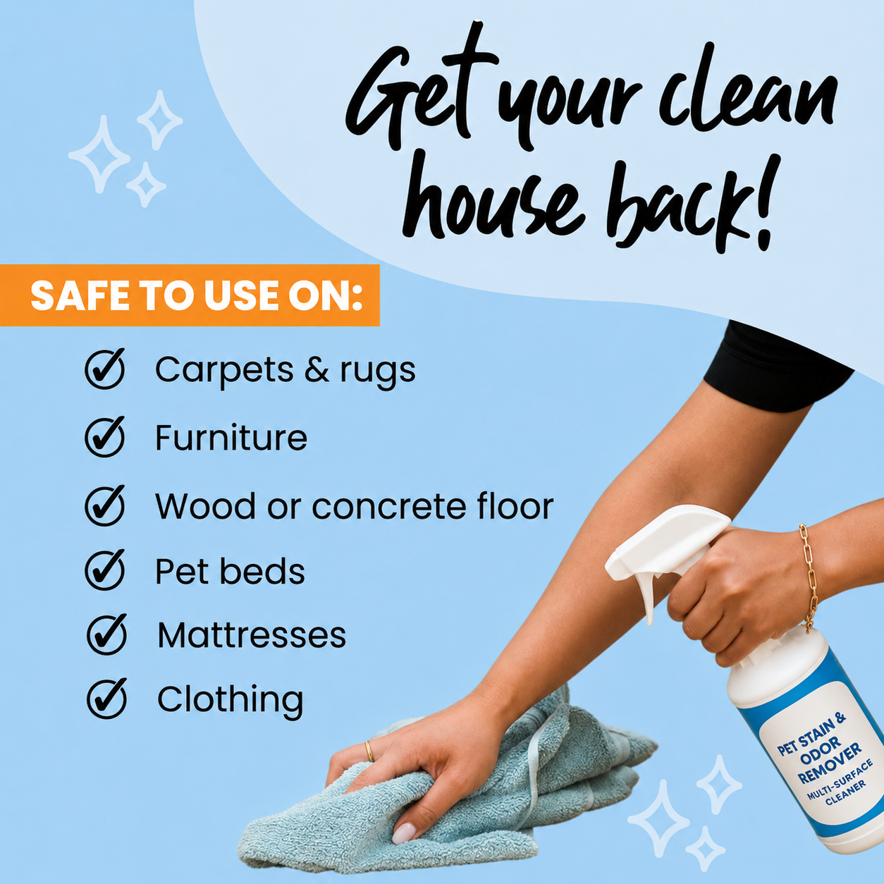 pet stain & strong odor eliminator