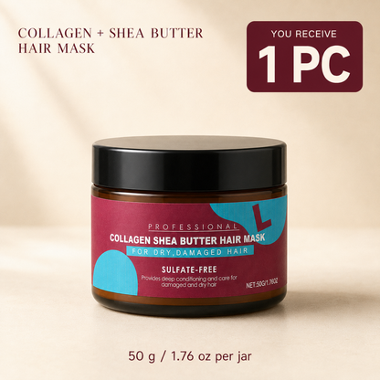 Collagen & Shea Butter Hair Mask – Deep Conditioning for Softer, Smoother Hair
