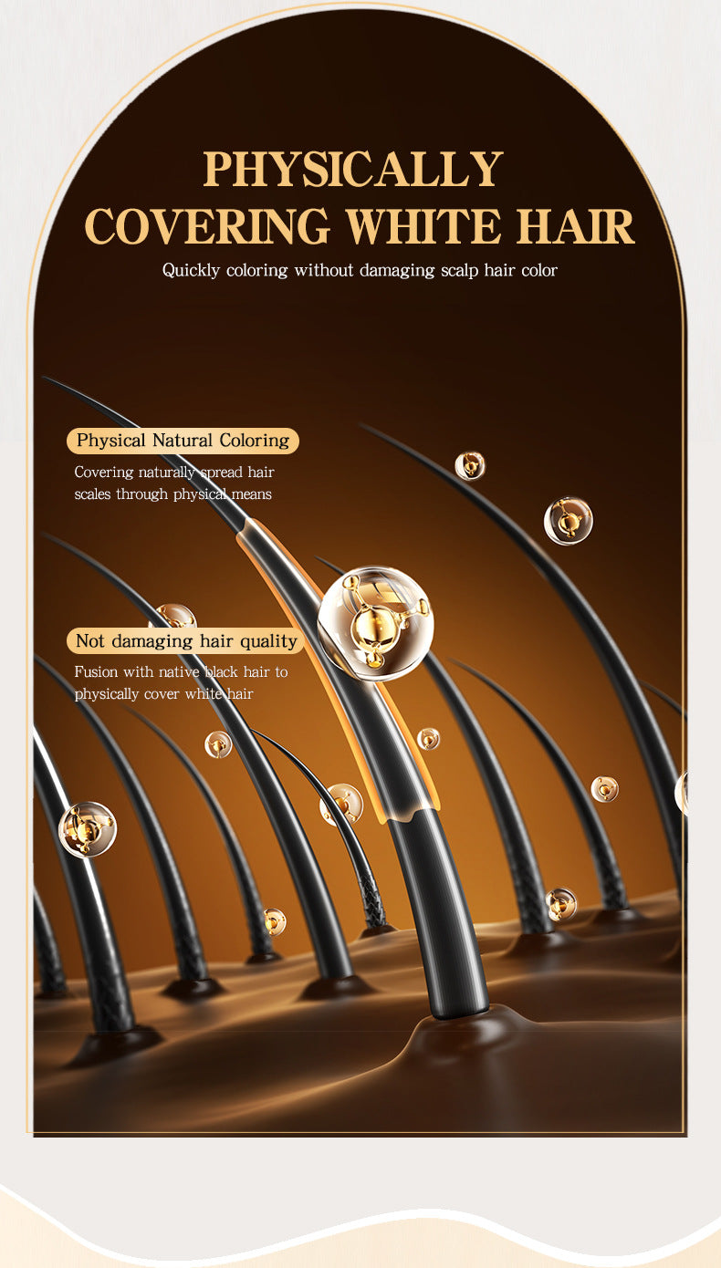 Instant Gray Hair Cover-Up Stick – Waterproof Root Touch-Up Wand