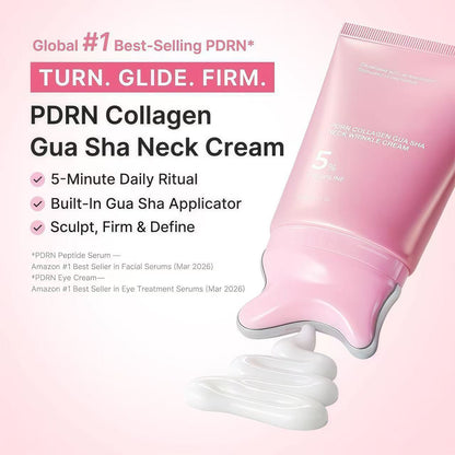 🔥PDRN Collagen Neck Firming Cream with Built-In Gua Sha Applicator🔥