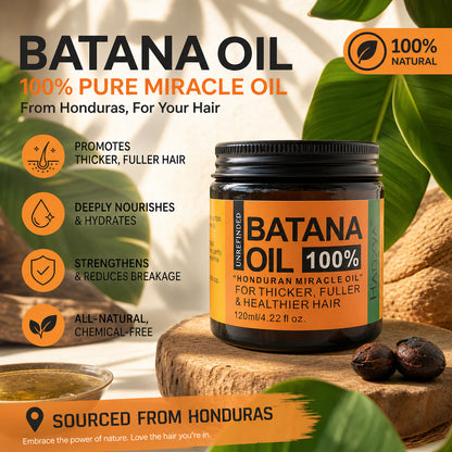 Batana Oil for Hair Growth,RawOrganic Batana Mask from Honduras