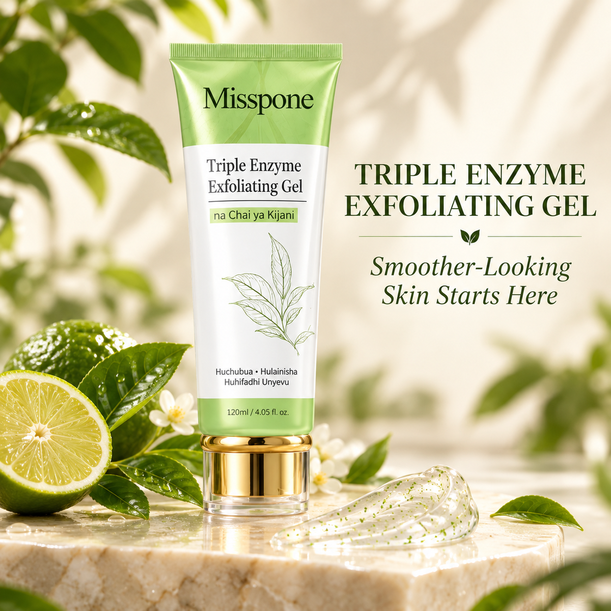 Triple Enzyme Renewal Gel – Gentle Exfoliating Treatment for Smooth, Radiant Skin