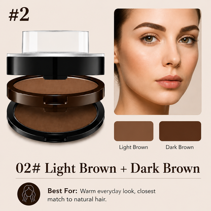 ✨ 2-Color Waterproof Eyebrow Stamp Kit — Symmetrical Brows in Seconds