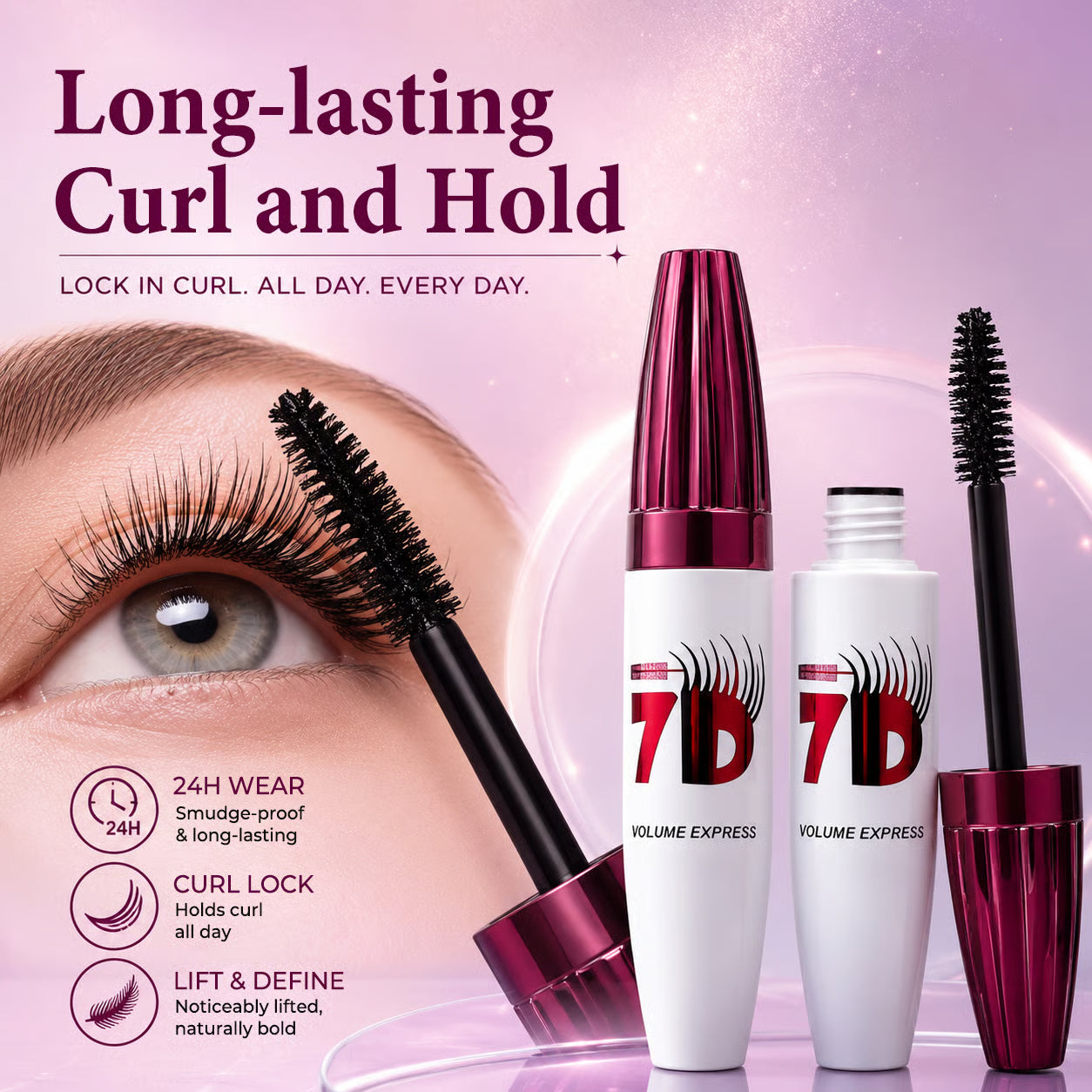 Smudge-Proof Curling & Lengthening Mascara