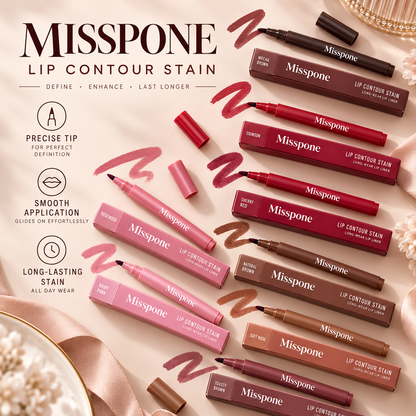 Peel & Stay Lip Stain Liner – 12H Smudge-Resistant Lip Definition