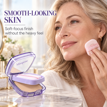 Full Coverage Cream Foundation Compact – Waterproof Long-Wear Flawless Finish