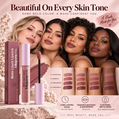 All-Day Velvet Matte Lip Color – Smooth, Bold & Transfer-Resistant