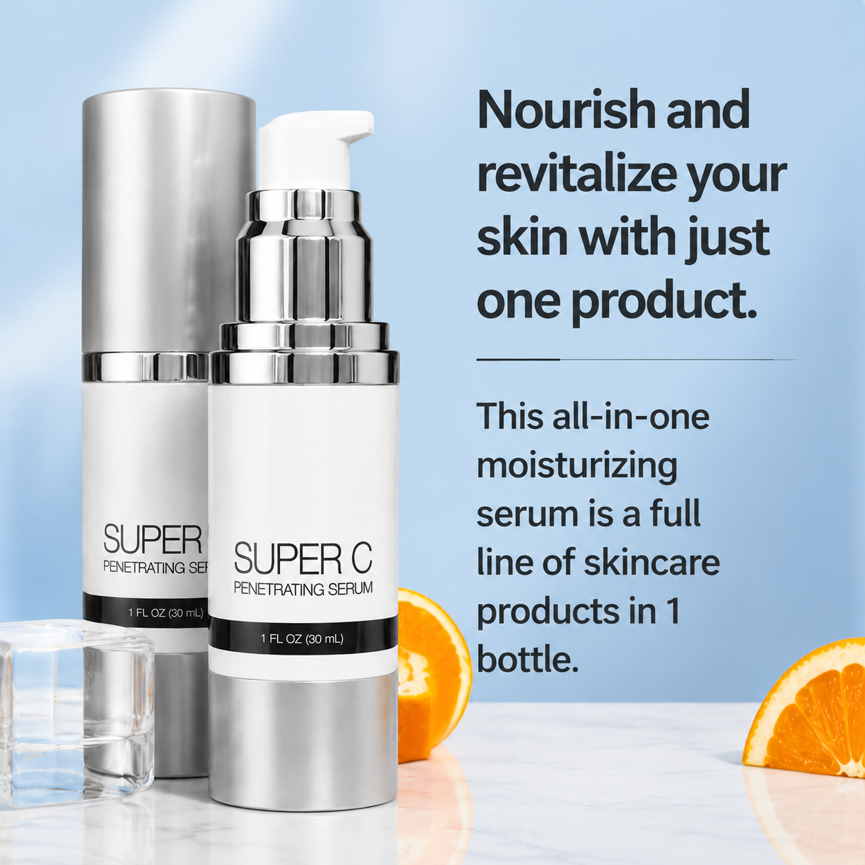 Super C Vitamin C Serum – Brighten, Firm & Restore Your Natural Glow