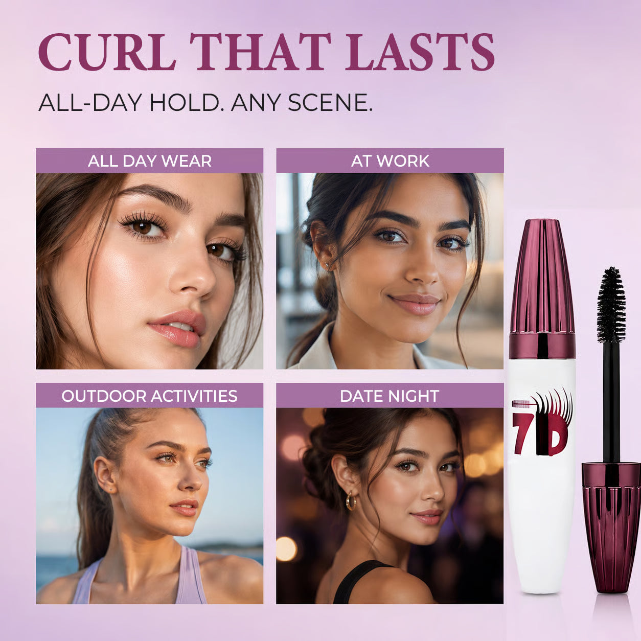Smudge-Proof Curling & Lengthening Mascara
