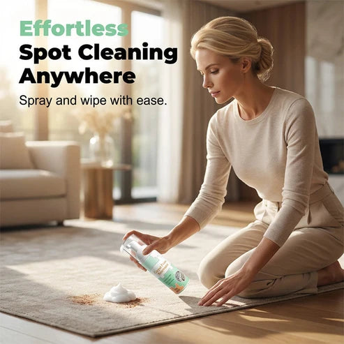 🔥Carpet Foam Stain Remover with Towel🔥