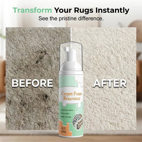 🔥Carpet Foam Stain Remover with Towel🔥